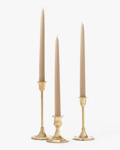 Adeline Brass Taper Holder