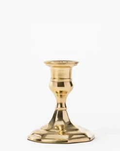 Adeline Brass Taper Holder