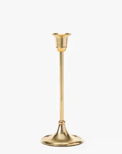 Adeline Brass Taper Holder