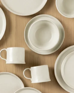 Aiden Soft Gray Dinner Plate