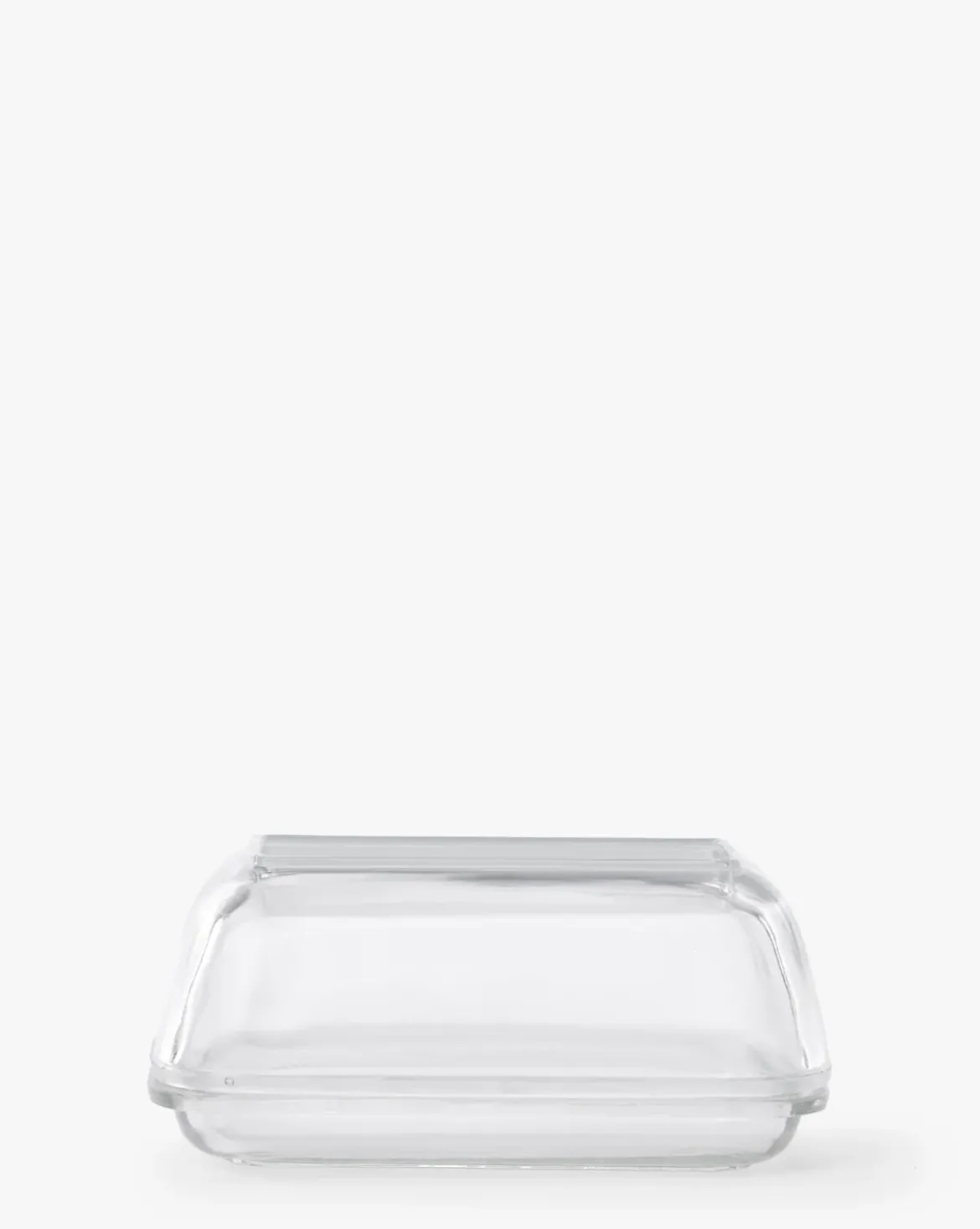 Andrew Glass Butter Dish