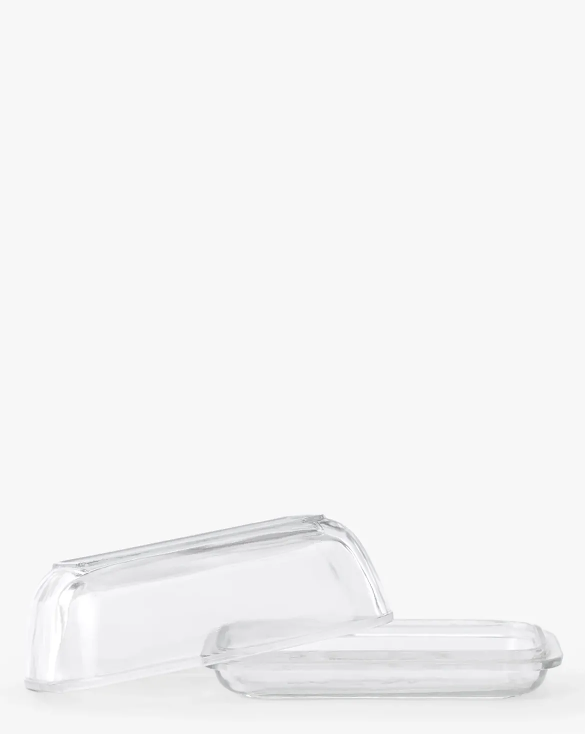 Andrew Glass Butter Dish