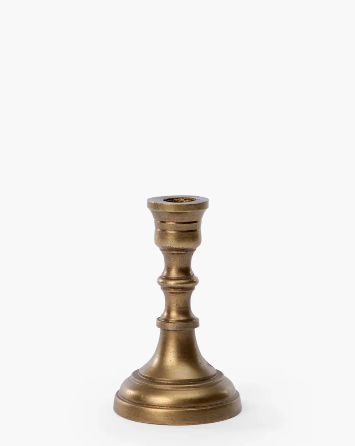 Antique Brass Mini Taper Holder