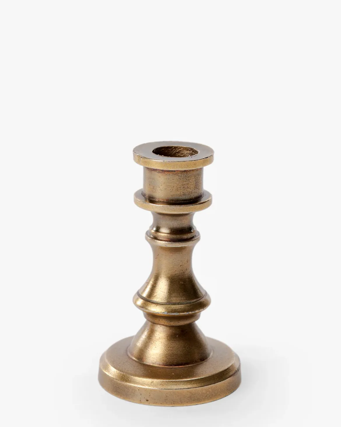 Antique Brass Mini Taper Holder