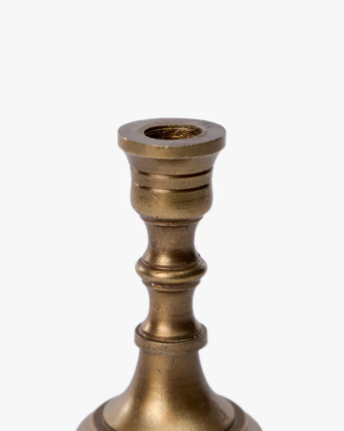 Antique Brass Mini Taper Holder