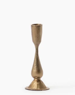 Antique Brass Taper Candle Holder