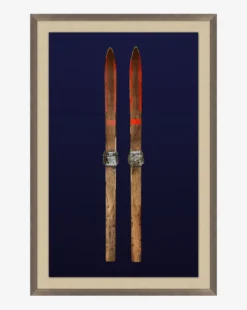Antique Navy Skis I