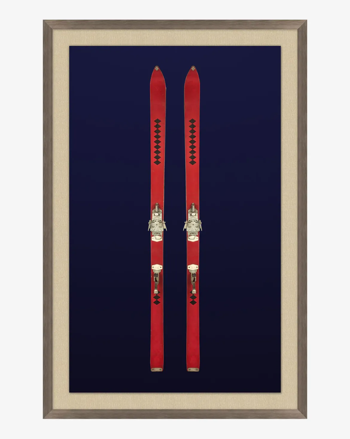 Antique Navy Skis II