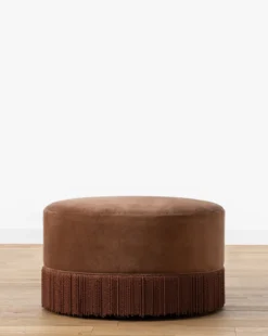 Astrid Fringe Ottoman