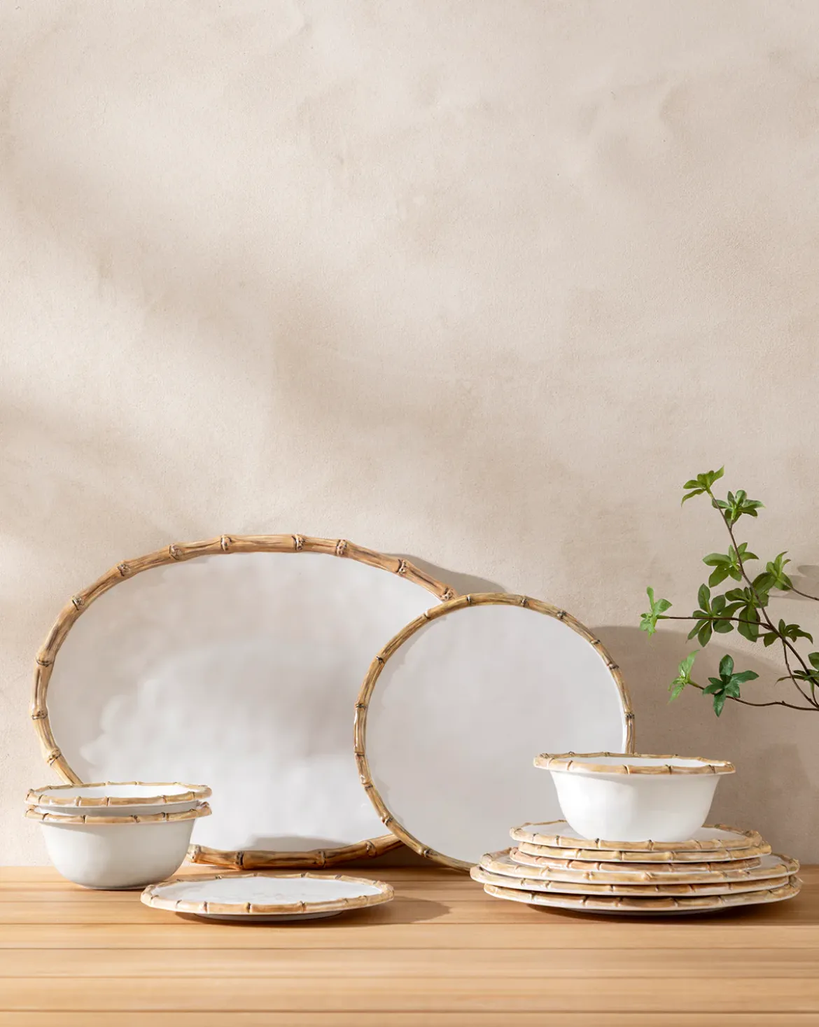 Bamboo Salad Bowl