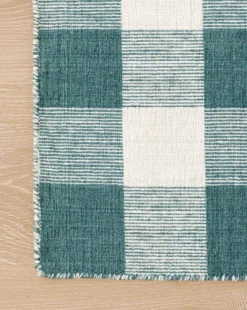Belleville Blue Handwoven Indoor/Outdoor Rug