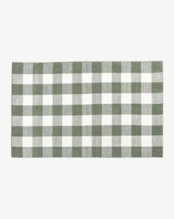 Belleville Green Handwoven Indoor/Outdoor Rug