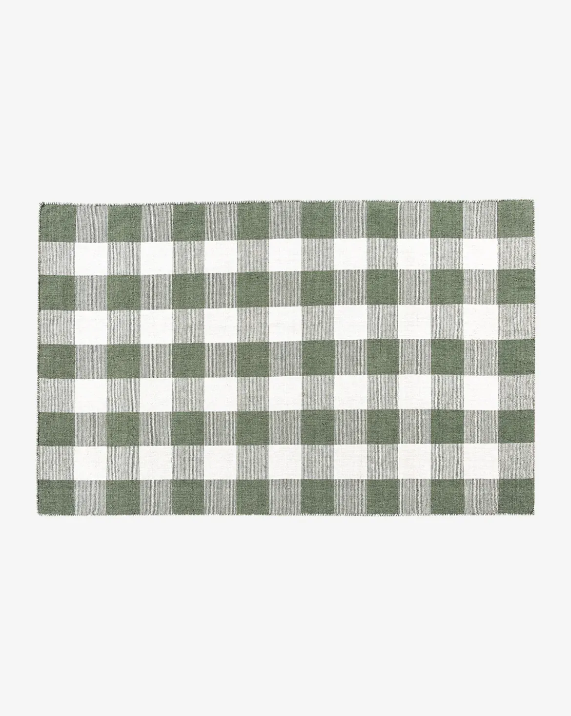 Belleville Green Handwoven Indoor/Outdoor Rug