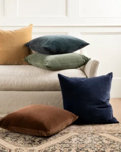 Bellevue Velvet Pillow Cover