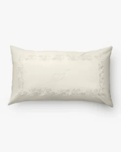 Bianca Organic Percale Embroidered Shams (Set of 2)