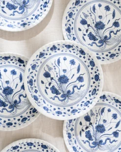 Botanical Melamine Plates (Set of 4)