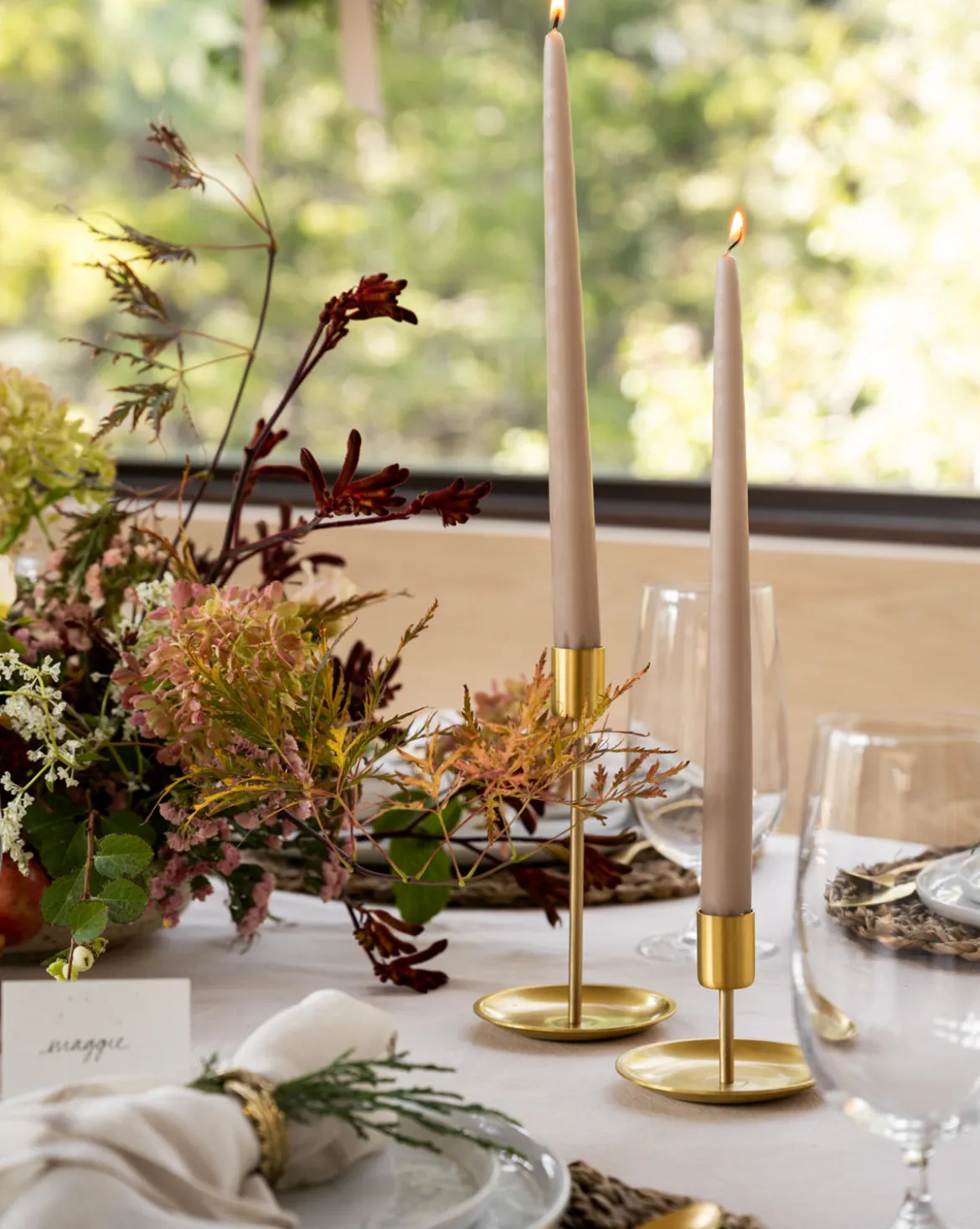Brass Taper Holder