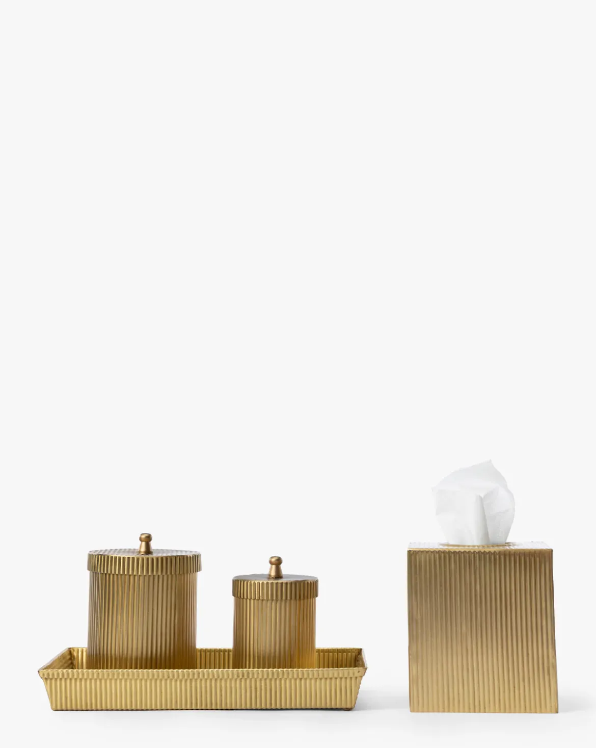 Calvert Brass Tissue Box Cover