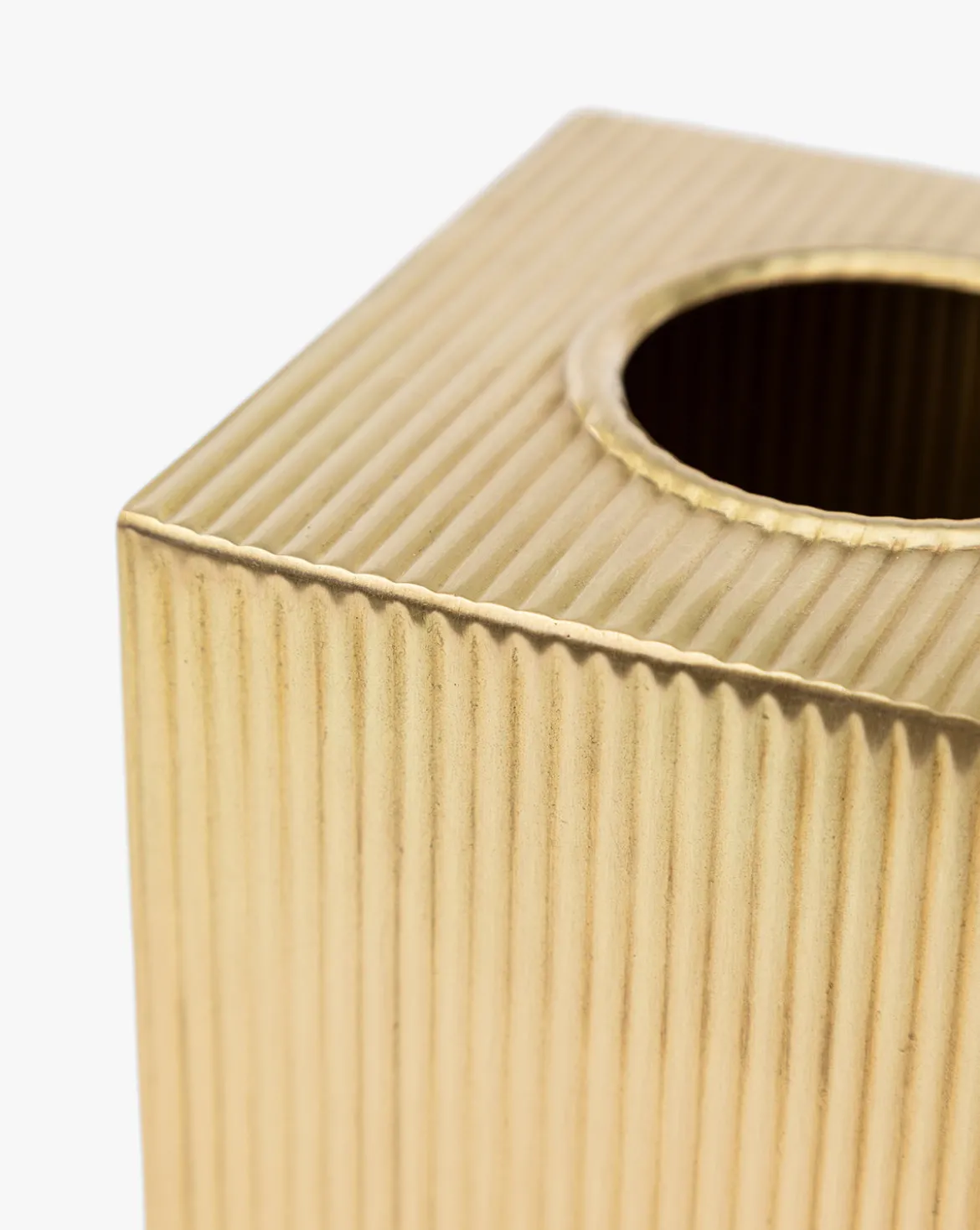 Calvert Brass Tissue Box Cover