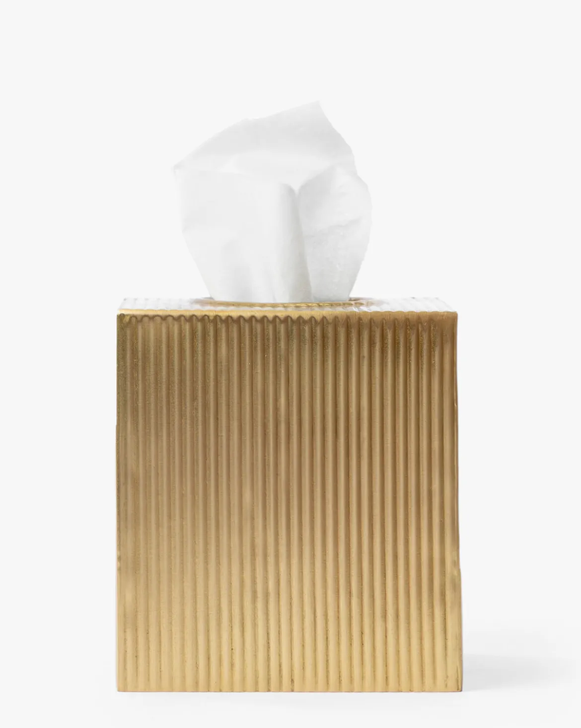 Calvert Brass Tissue Box Cover