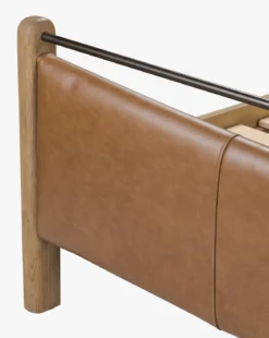 Carolina Leather Upholstered Bed