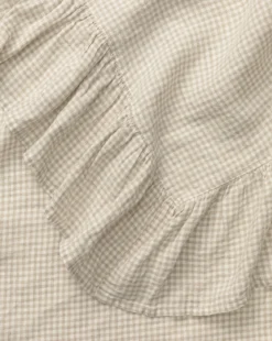 Catania Linen Ruffle Tablecloth