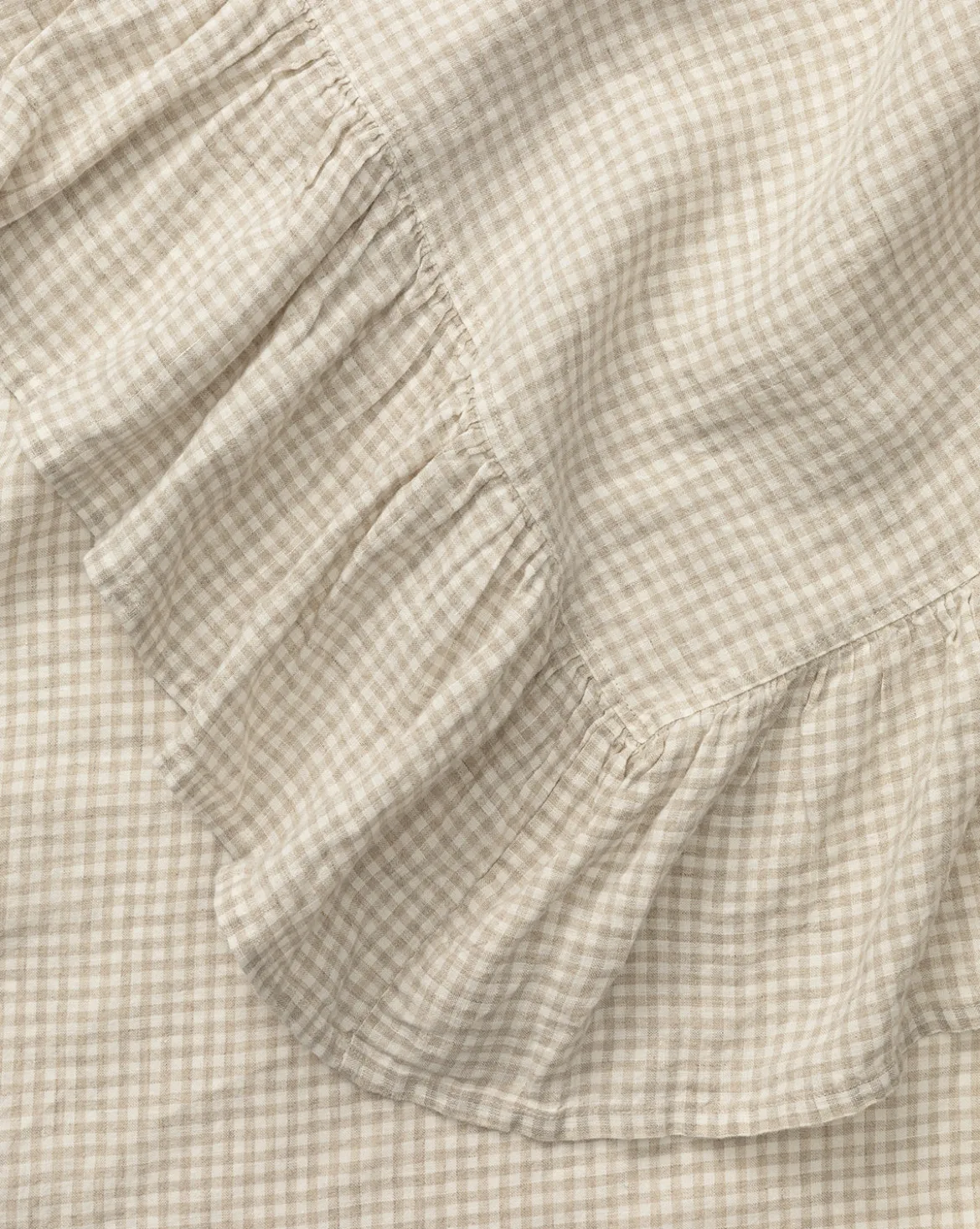 Catania Linen Ruffle Tablecloth