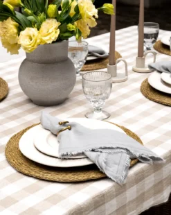 Charlie Check Tablecloth