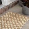 Checker Jute Doormat