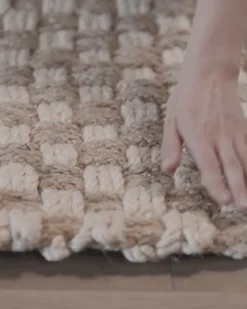 Checker Jute Doormat