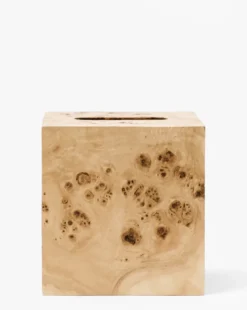 Chilton Burl Tissue Box Cover