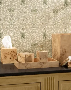 Chilton Burl Tissue Box Cover