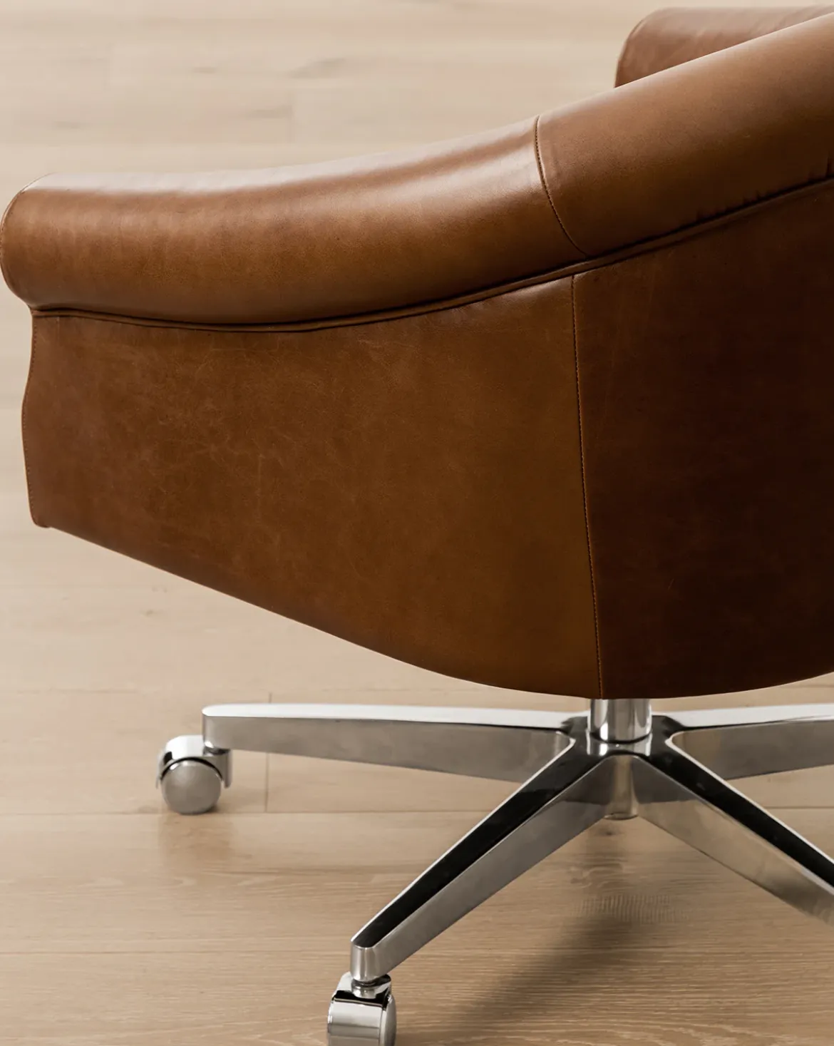 Clemence Leather Desk Chair