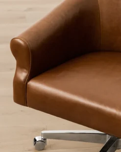 Clemence Leather Desk Chair