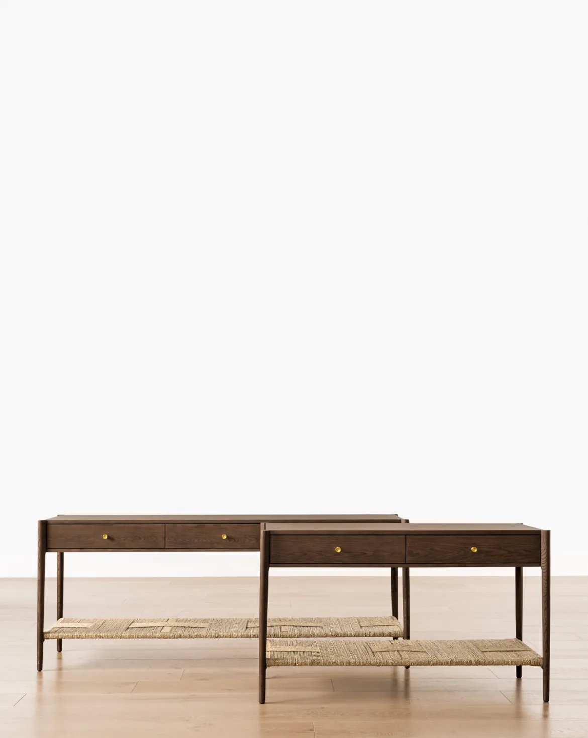 Dana Walnut Oak Console