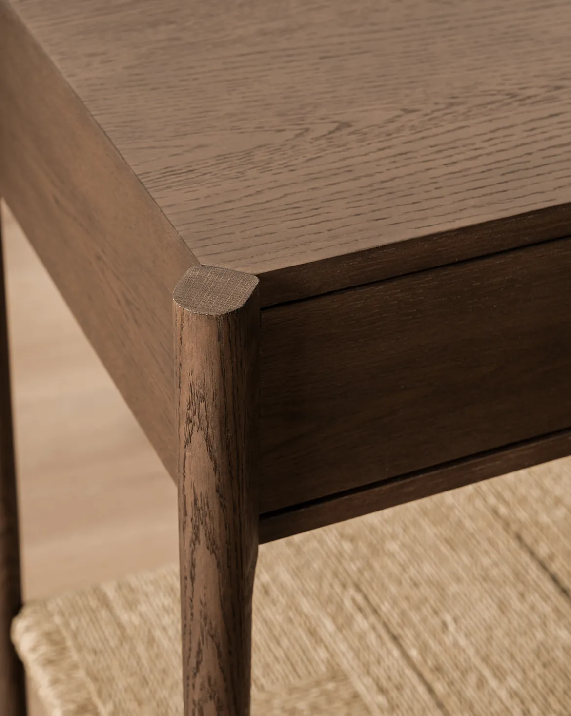 Dana Walnut Oak Console