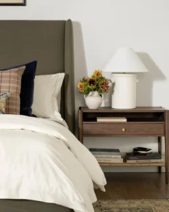 Dana Walnut Oak Nightstand
