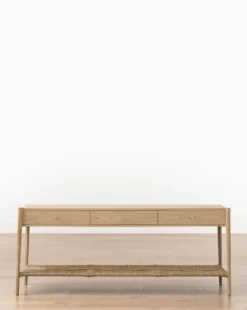 Dana White Oak Console