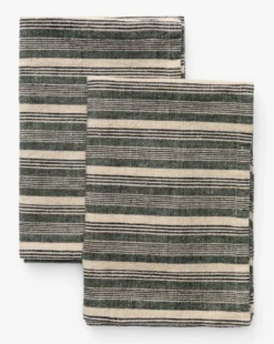 Darnell Stripe Tea Towels (Set of 2)