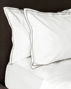 Devlin White Shams (Set of 2)
