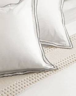 Devlin White Shams (Set of 2)