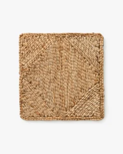 Diamond Braided Jute Rug Swatch