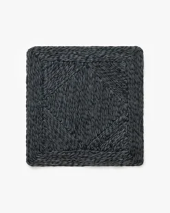 Diamond Braided Jute Rug Swatch