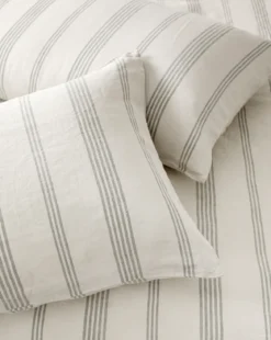 Ellerby Linen Stripe Shams (Set of 2)
