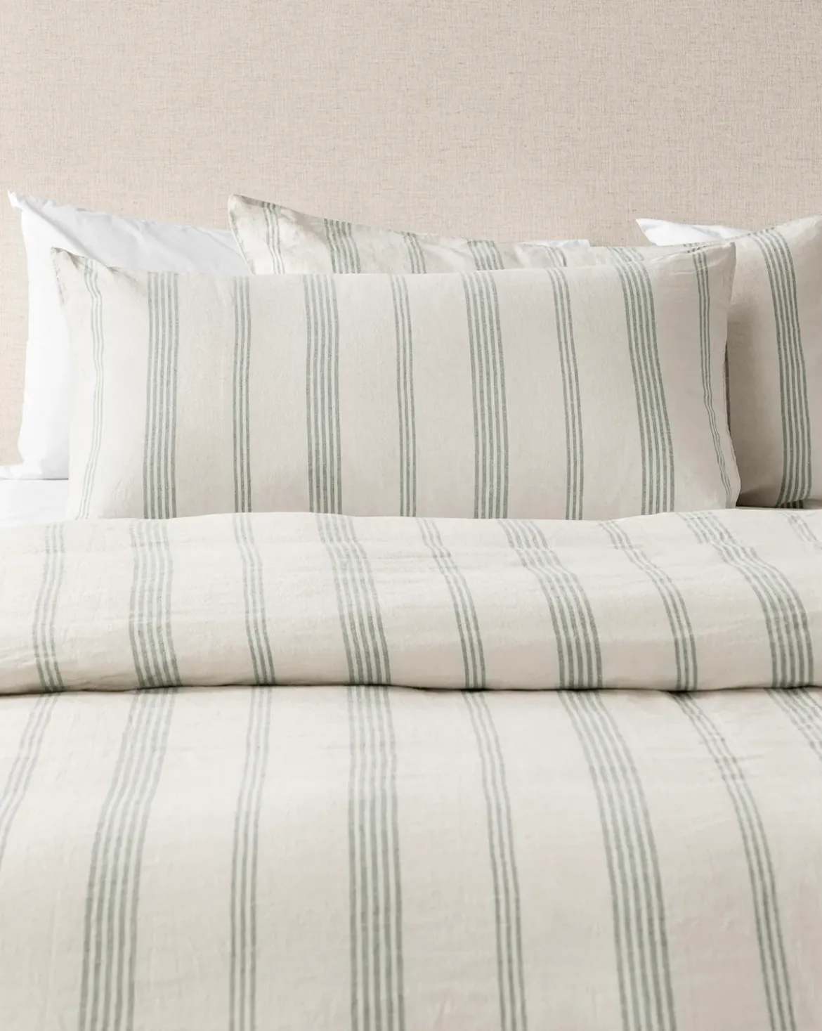 Ellerby Linen Stripe Shams (Set of 2)