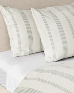 Ellerby Linen Stripe Shams (Set of 2)