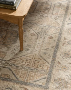 Ellington Blue Hand-Tufted Wool Rug