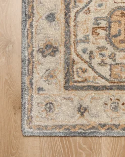 Ellington Blue Hand-Tufted Wool Rug