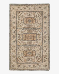 Ellington Blue Hand-Tufted Wool Rug