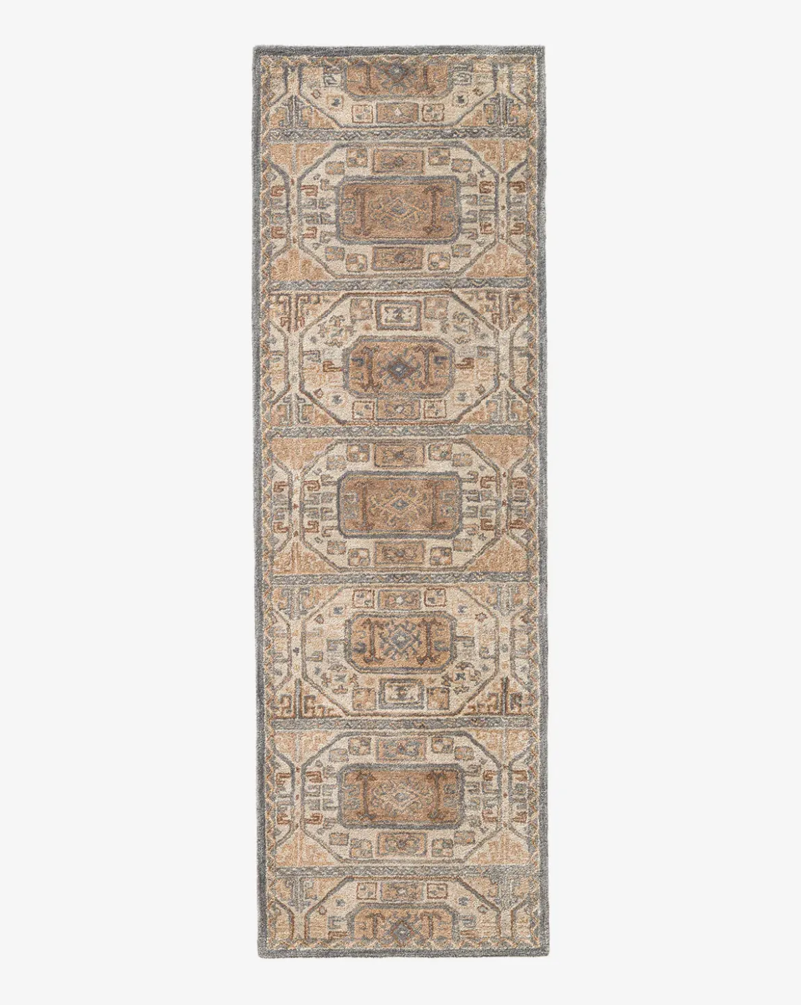 Ellington Blue Hand-Tufted Wool Rug